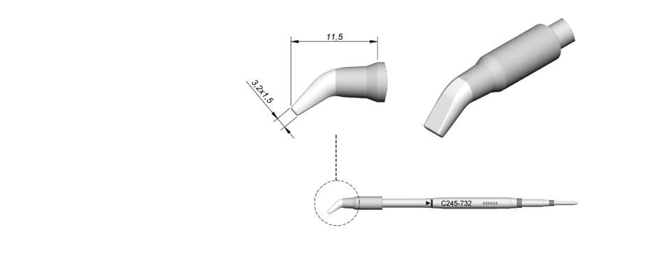 C245732 - Cartridge for T245 handpiece